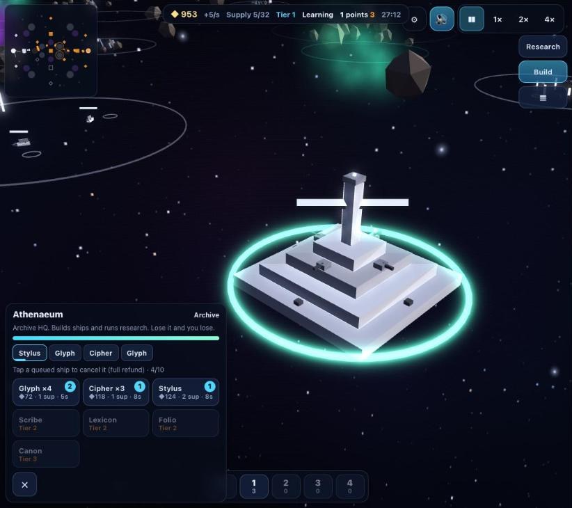 The Command Station build card